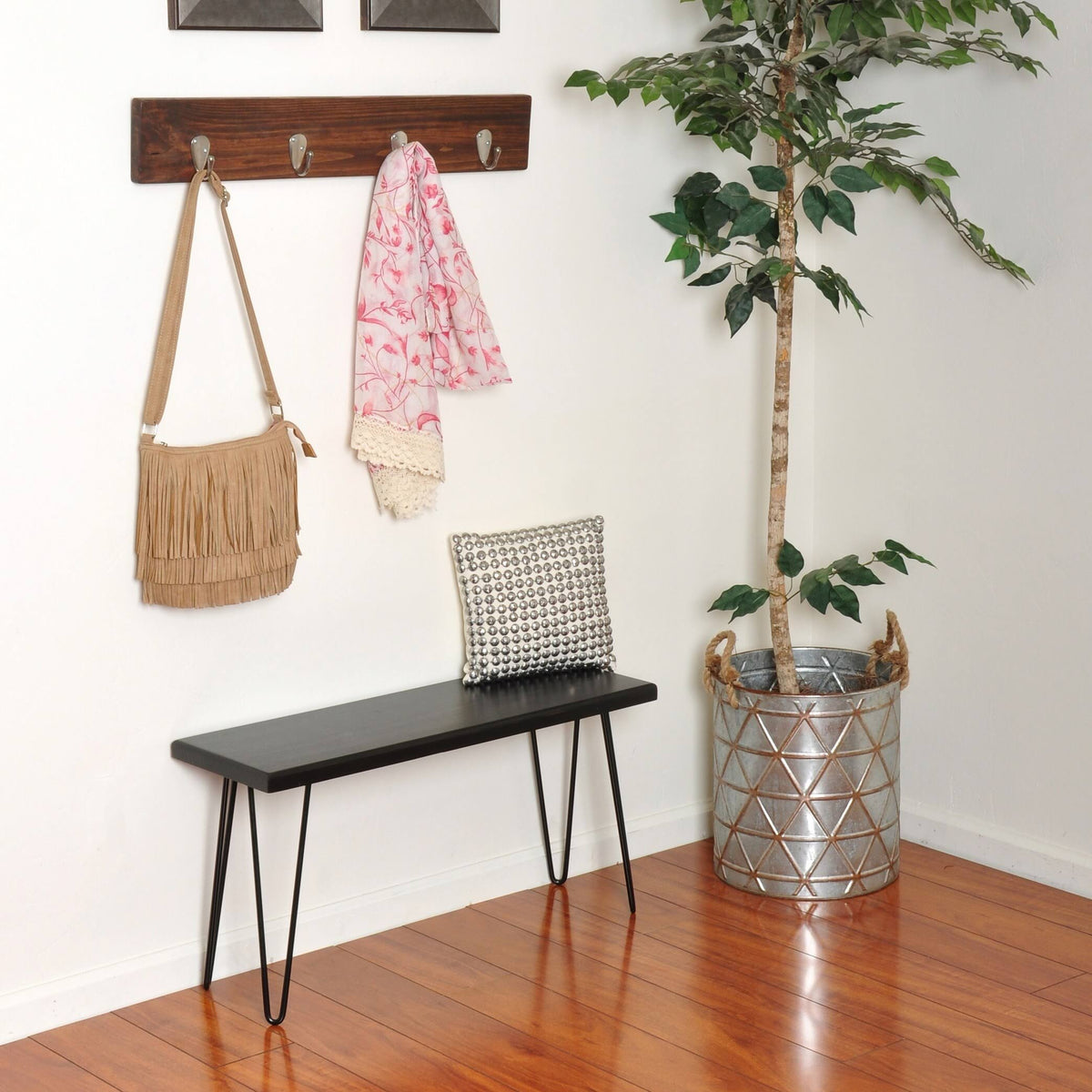 Ebony Wood Bench Q5830