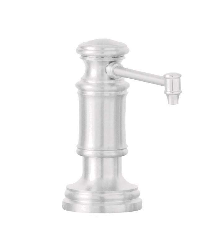 Soap Lotion Dispenser Straight Spout Weathered Brass N8032