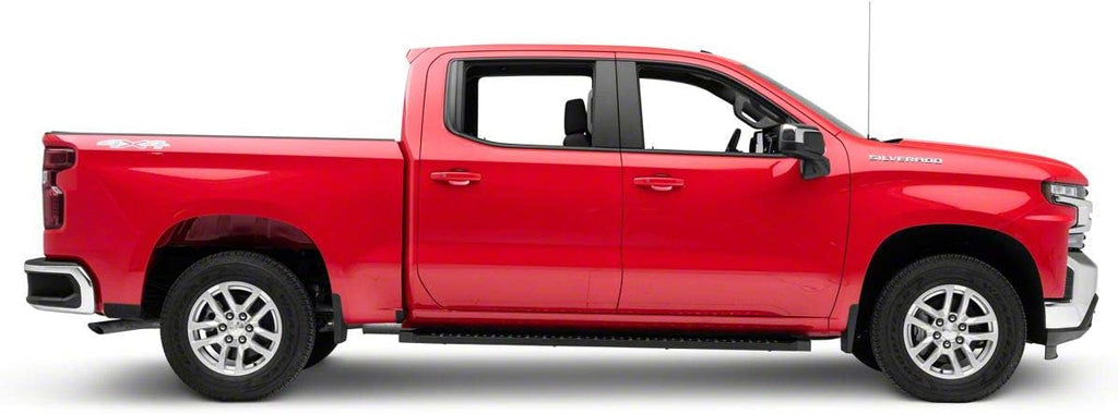 Black Steel Running Boards V940282