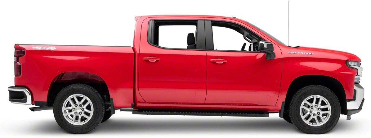 Black Steel Running Boards V940282