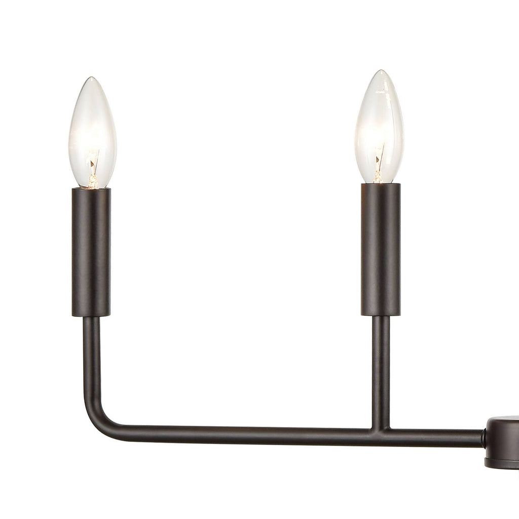 4 Light Small Chandelier Oil Rubbed Bronze Y137920