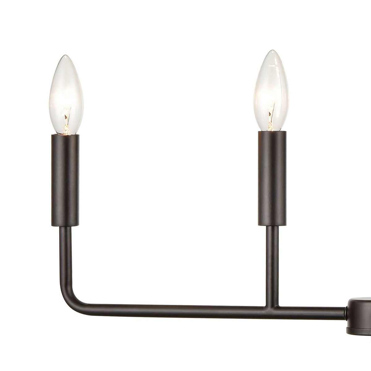 4 Light Small Chandelier Oil Rubbed Bronze Y137920