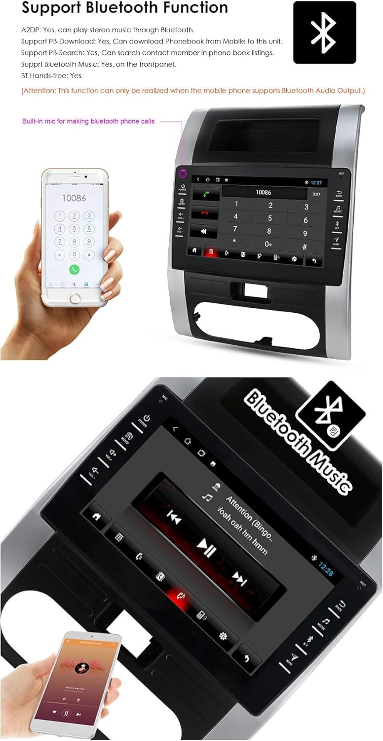 Android 10 Car Radio Stereo Receiver with 9 Inch Touch Screen N987
