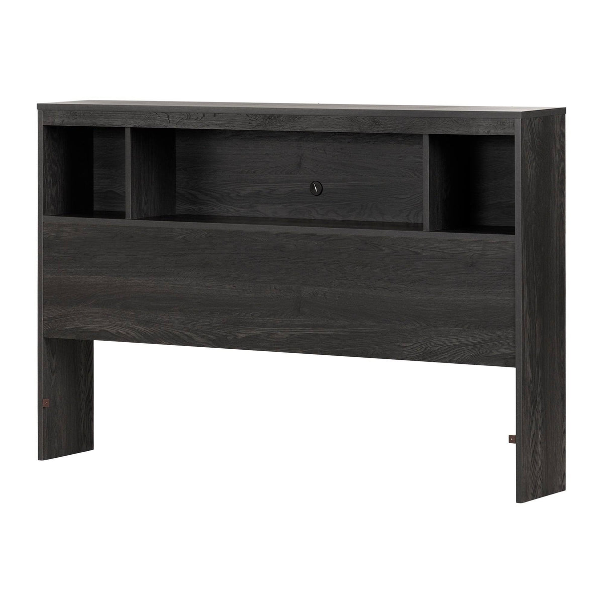 White Full Bookcase Headboard U89815