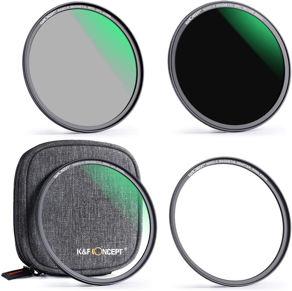 52mm Magnetic Lens Filter Kit with 4 in 1 Filter Pouch L2860