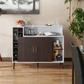 White and Wenge Buffet Server E684