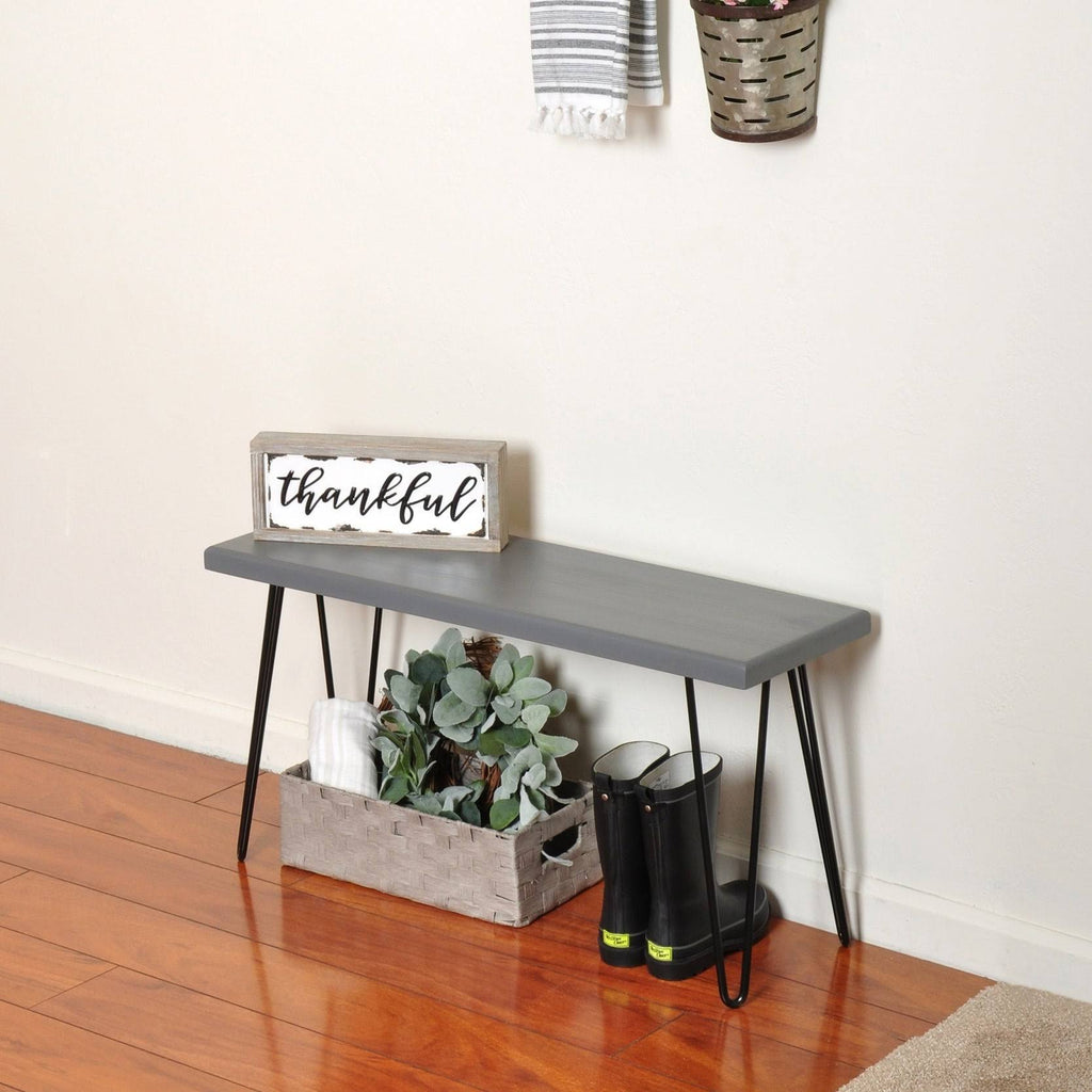 Ebony Wood Bench Q5830