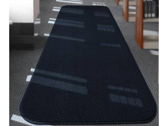 Skid-Resistant Carpet Runner Navy Blue 10 ft. x 48 in. X396638