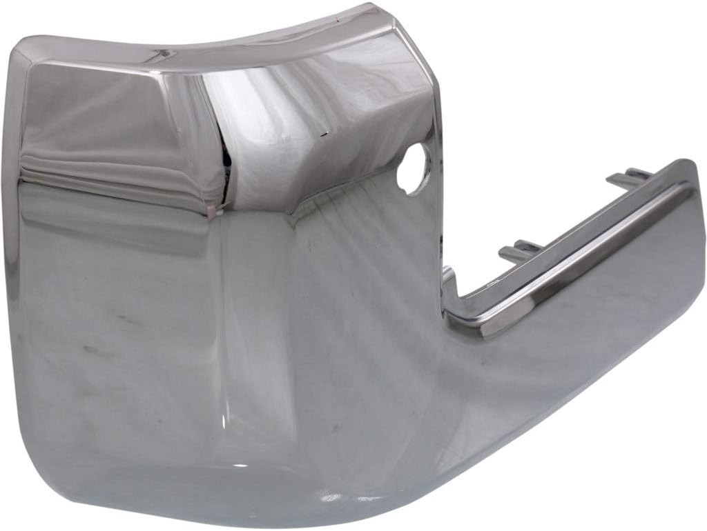 For Toyota Tacoma Driver Side Rear Outer Bumper End Cap with Parking Assist Chrome Y99463