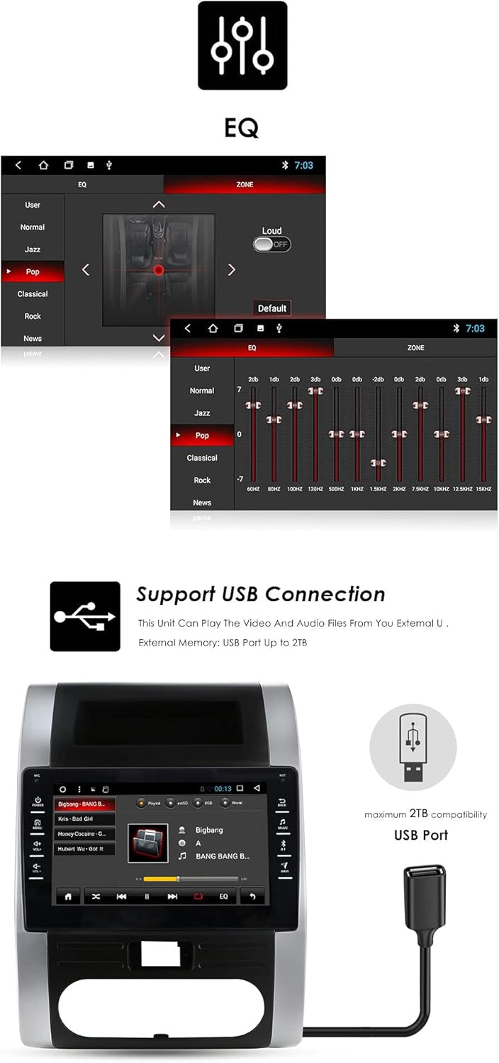 Android 10 Car Radio Stereo Receiver with 9 Inch Touch Screen N987