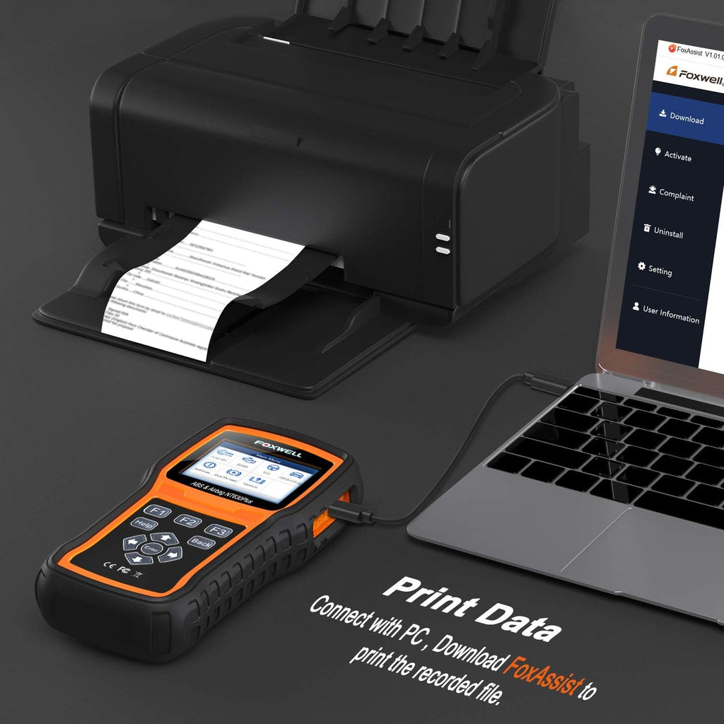OBD2 Scanner ABS SRS Bidirectional Scan Tool X932