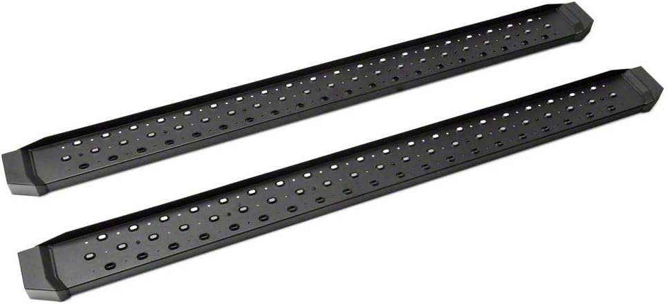 Black Steel Running Boards V940282