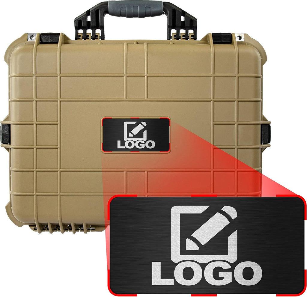 20 Inch Waterproof Shockproof Camera Case with Foam K9218
