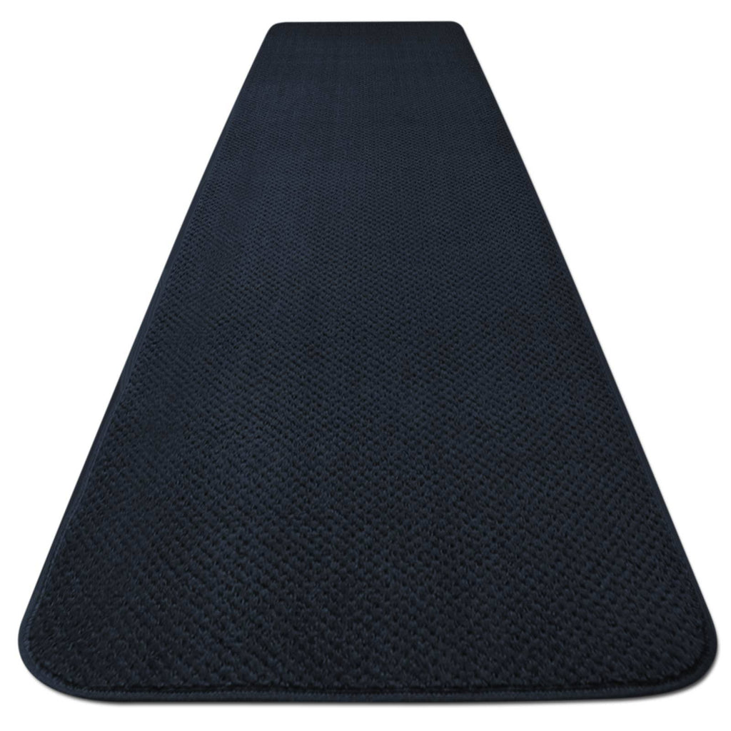 Skid-Resistant Carpet Runner Navy Blue 10 ft. x 48 in. X396638