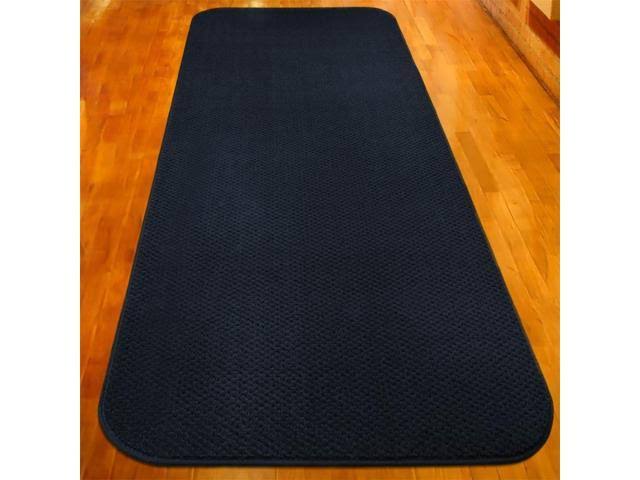 Skid-Resistant Carpet Runner Navy Blue 10 ft. x 48 in. X396638
