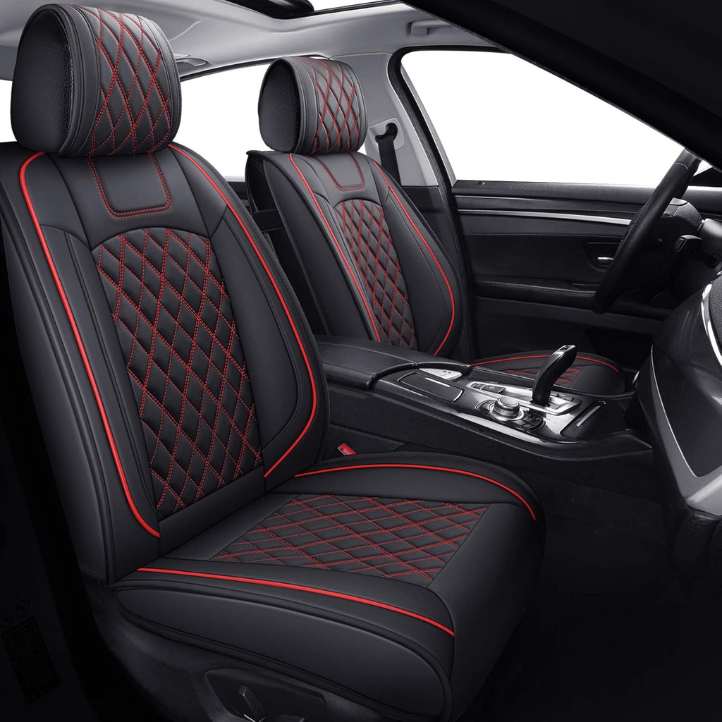 Waterproof Faux Leather Full Set Car Seat Covers Q742035