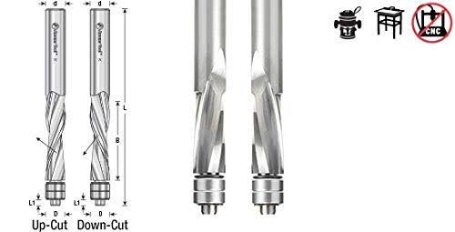 Solid Carbide Spiral 1/2 inch Shank Router Bit A1769