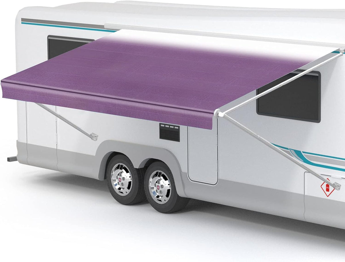 16' Waterproof Vinyl RV Awning Fabric Replacement J432