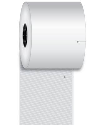 Linerless Receipt Paper Roll 12/Case F693847