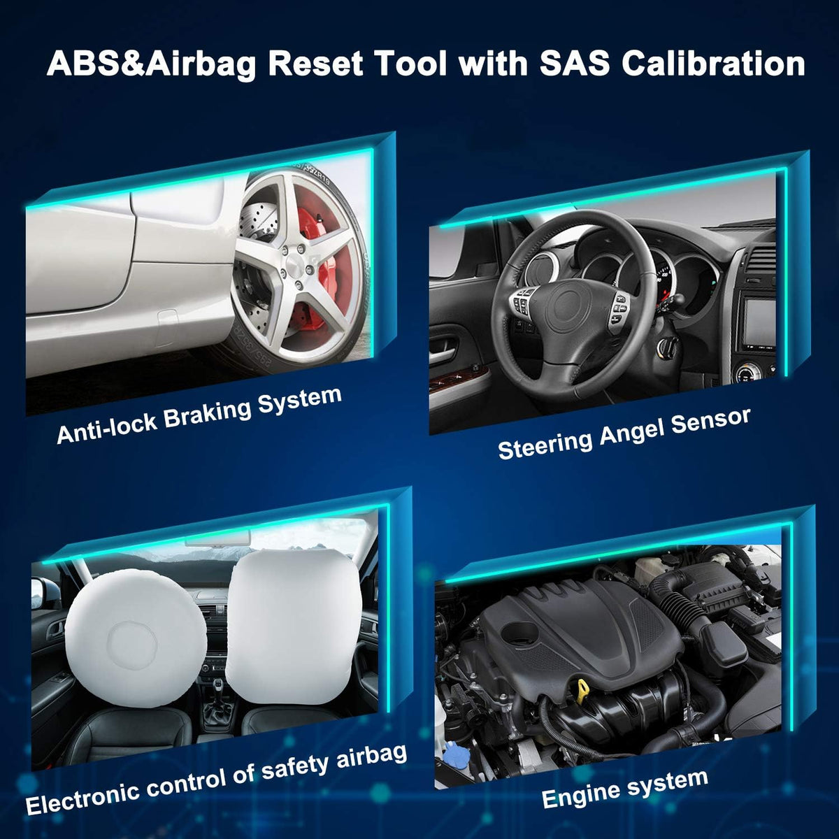 OBD2 Scanner ABS SRS Bidirectional Scan Tool X932