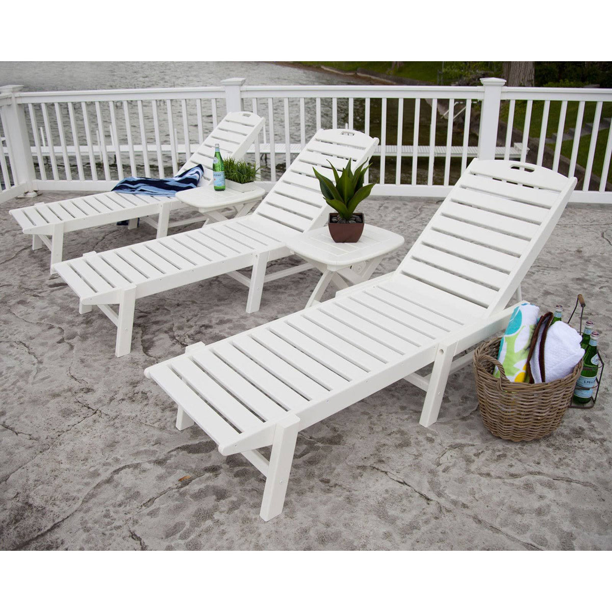 Teak Chaise Lounge K1764
