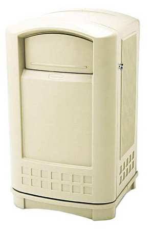 Square Plastic Waste Container W836