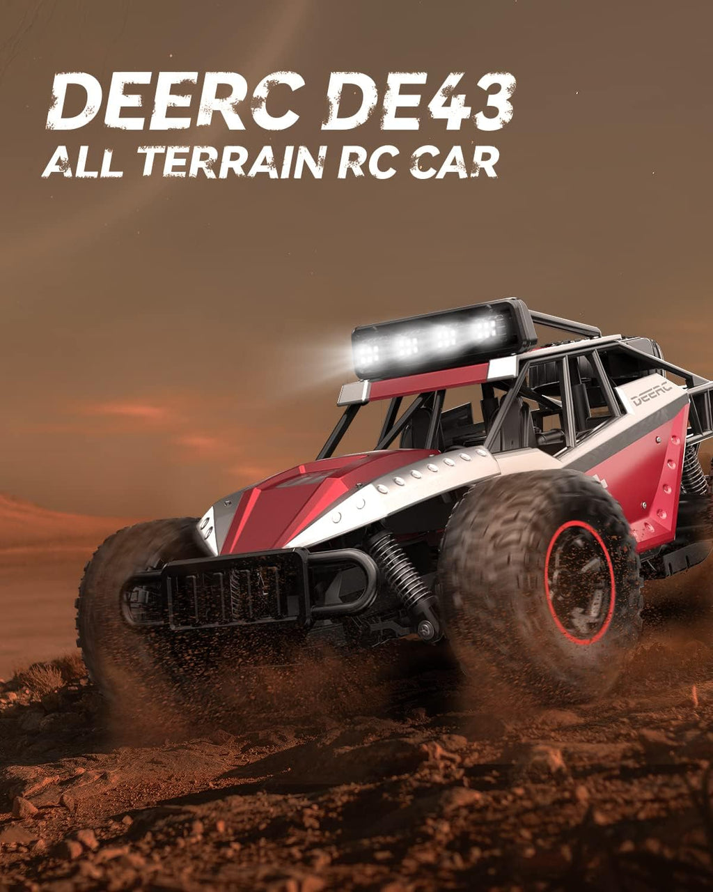 1:14 Scale 2WD Remote Control Off Road RC Car with Two Rechargeable Batteries H886