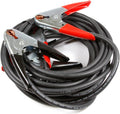 Heavy Duty Booster Battery Cables with 500 Amp Clamps, 25-Feet, Black And Red Z34676