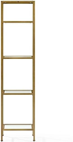 Gold Narrow Open Display Case S2418