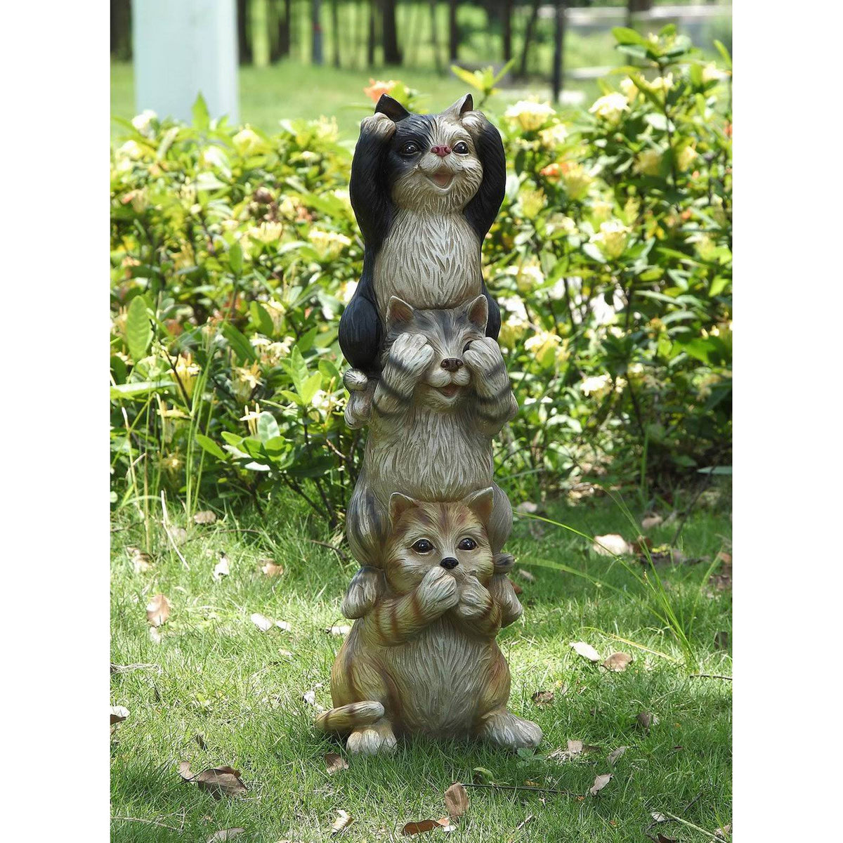 Stacking Cats Hear See Speak No Evil Z9841