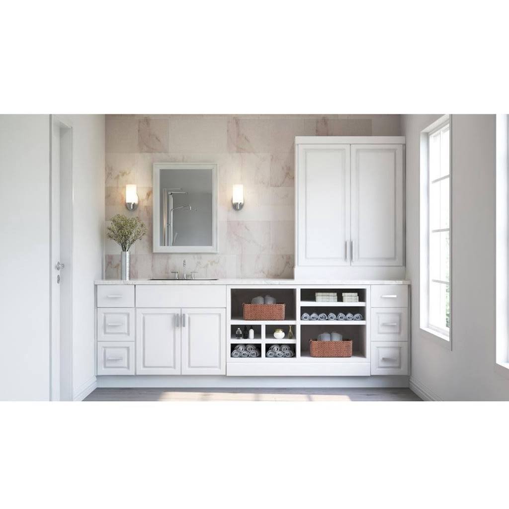 36 x 30 in. White Wall Cabinet S22226