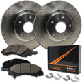 Max Brakes Premium OE Rotors with Carbon Ceramic Pads C336