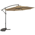 10 ft. Cantilever Offset Patio Umbrella in Beige B514101