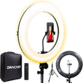 18 Dimmable Bi-Color LED Ring Light Kit with Light Stand K35478