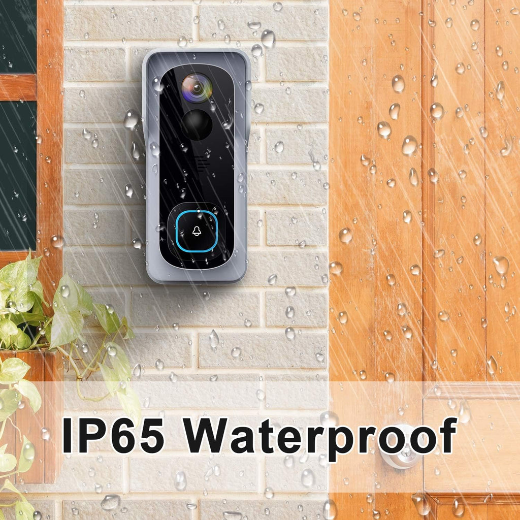 1080P HD Wireless Video Doorbell Camera with Chime Q557