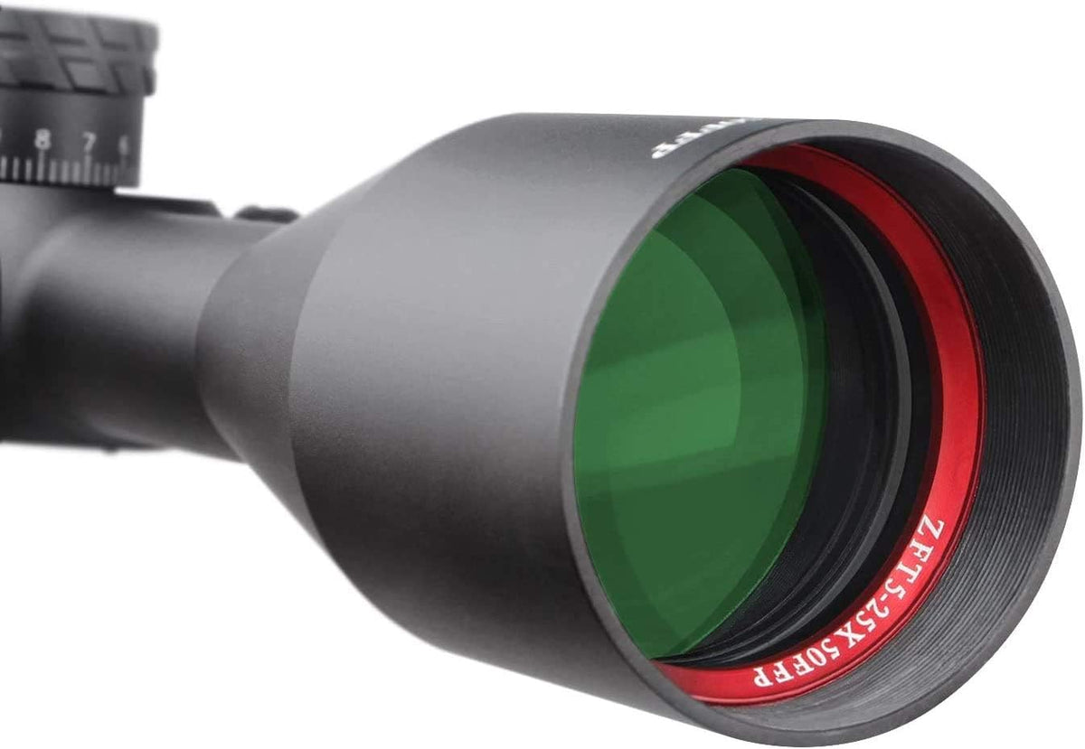 5-25x50 FFP First Focal Plane Scope with Red/Green Illuminated Reticle J8432
