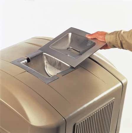 Square Plastic Waste Container W836