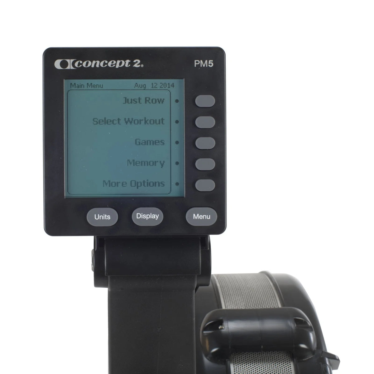 Indoor Rower with PM5, Black S105942
