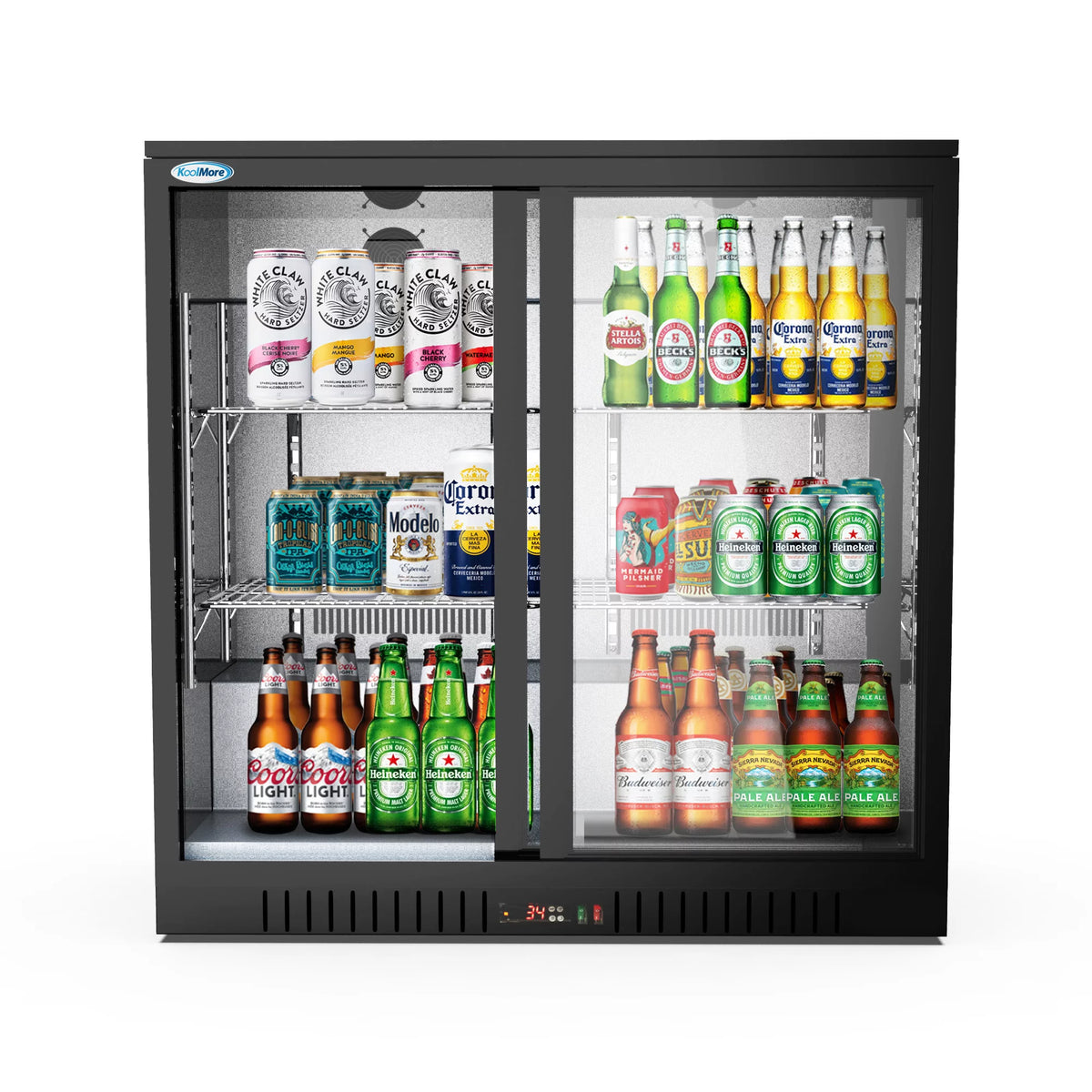 Two-Door Back Bar Refrigerator 7.4 Cu. ft. M6532