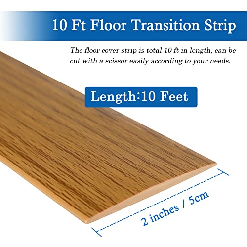 Self Adhesive Floor Transition Strip 2" Wide Vinyl Dark Gray V909