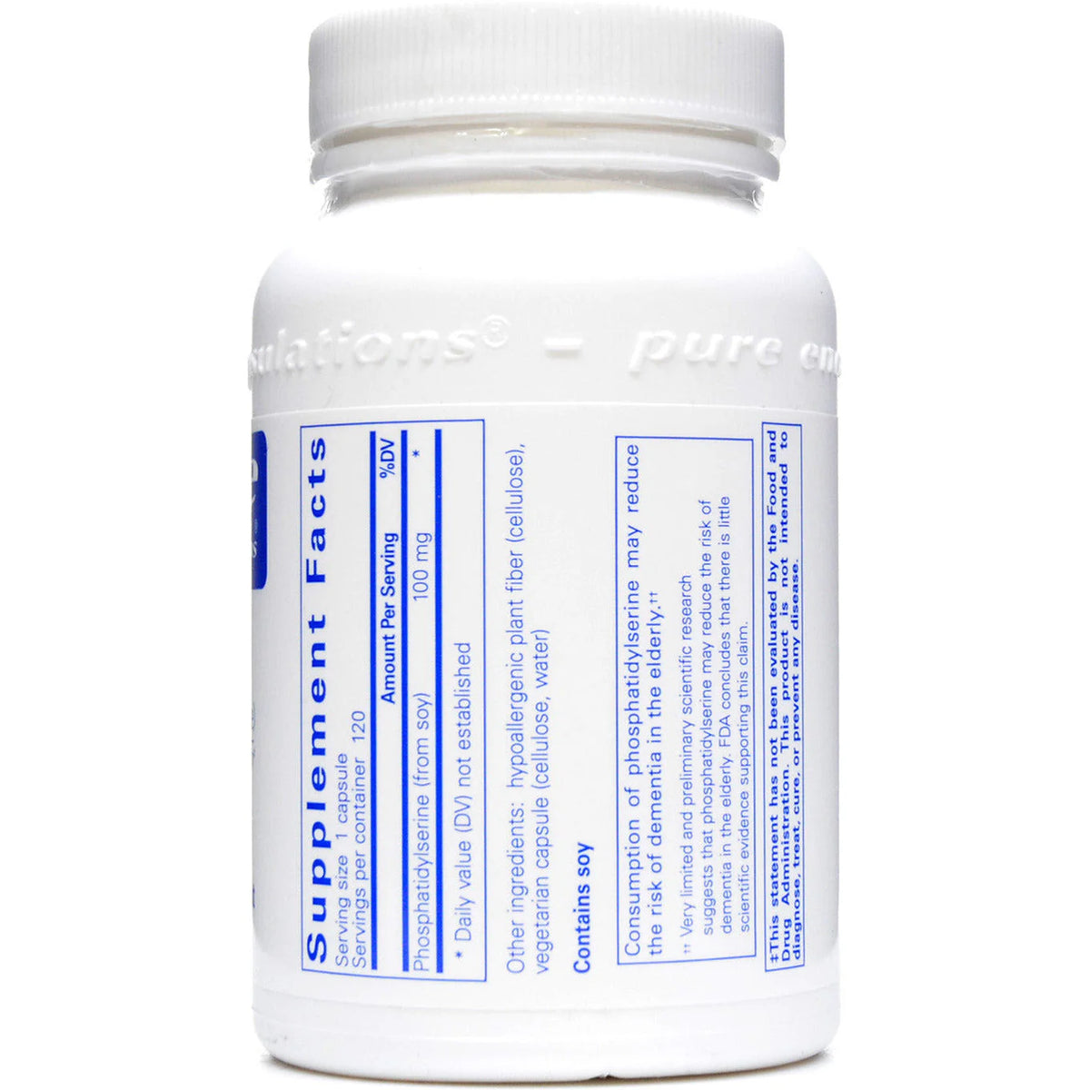 Phosphatidylserine 100 mg L1175