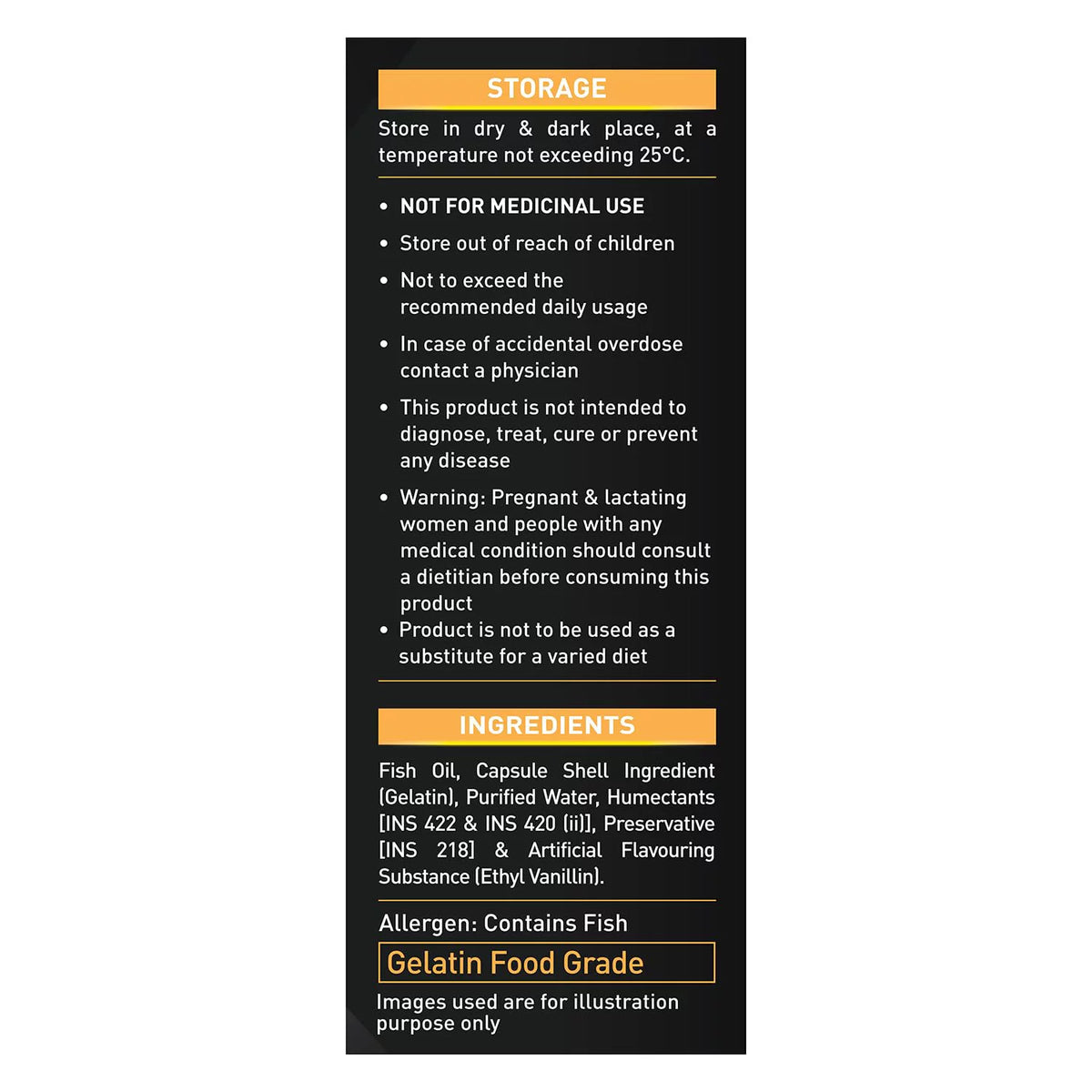 Omega 3 Fish Oil 1250Mg 60 Capsules Triple Strength V773096