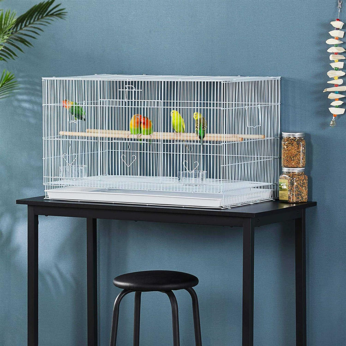 18 Flight Cage with Slide-Out Tray C842