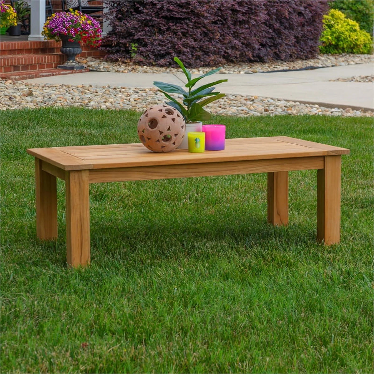 Solid Teak Outdoor Coffee Table C1835