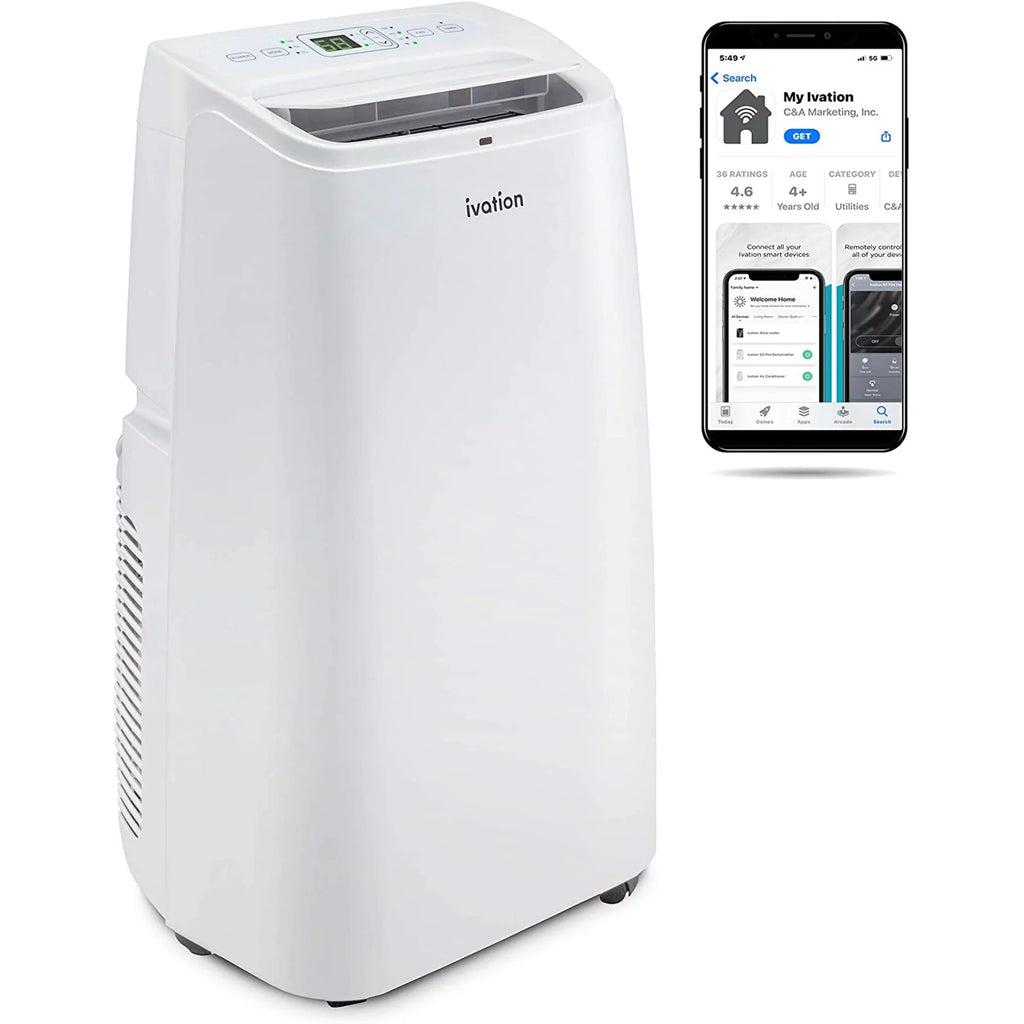 12,000 BTU Portable Air Conditioner with Wi-Fi I118