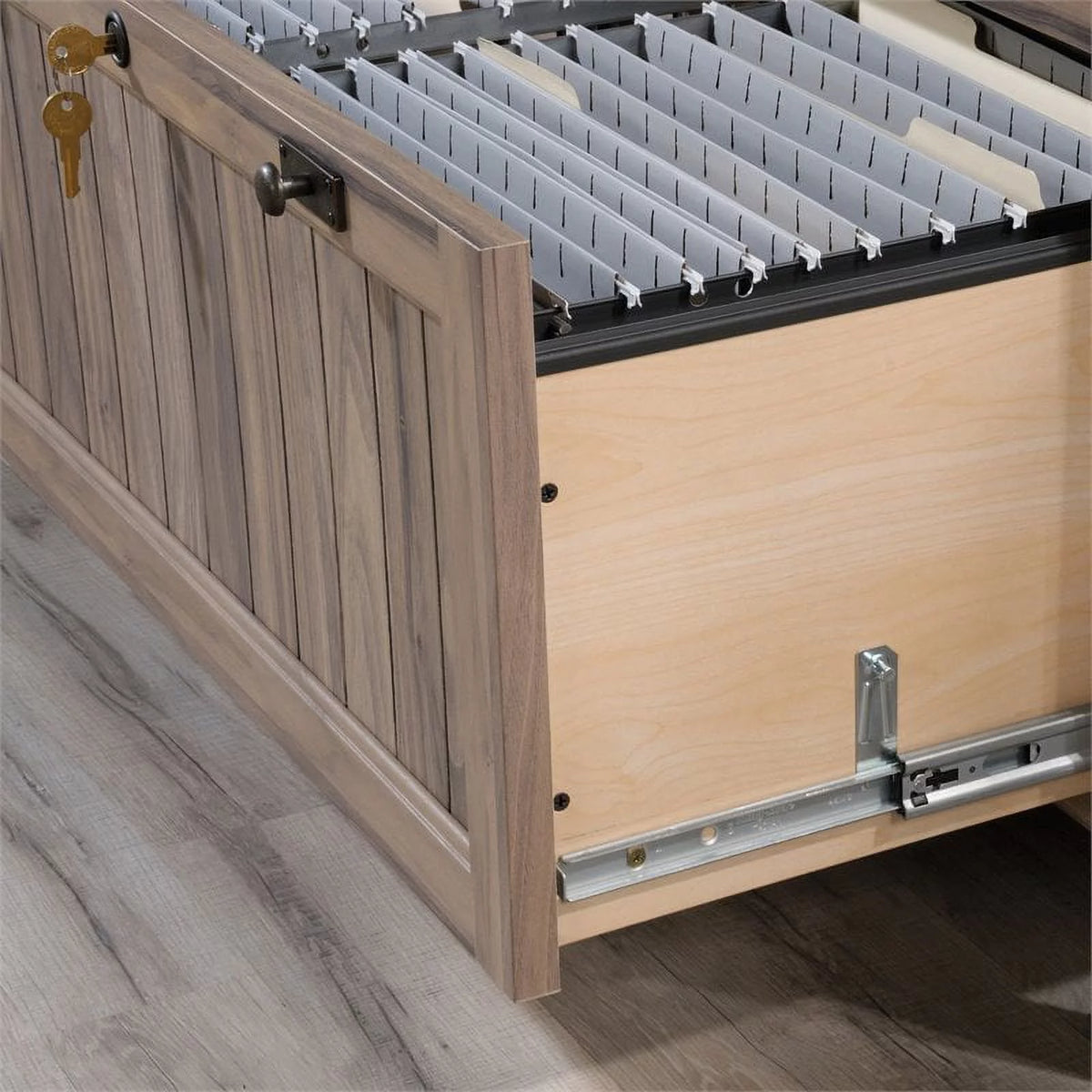Engineered Wood 2-Drawer Lateral File Cabinet Z2477
