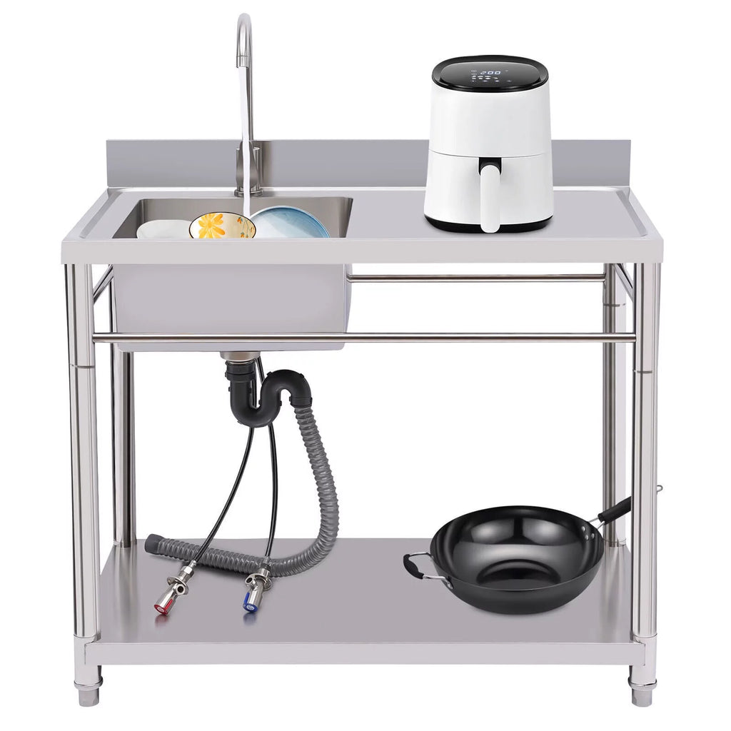 Stainless Steel 1 Compartment Utility Sink D793