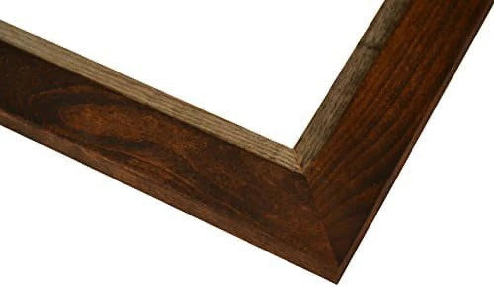 Knotty Alder And Reclaimed Barn Wood Picture Frame (4X6) H152