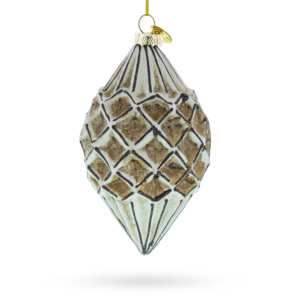 Blown Glass Christmas Ornament U8928