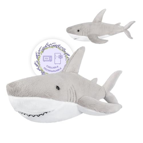 Microwavable Lavender Shark Plush O345